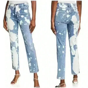 Frame Le Sylvie Slender Straight Jeans Size 25 - Bering Splash